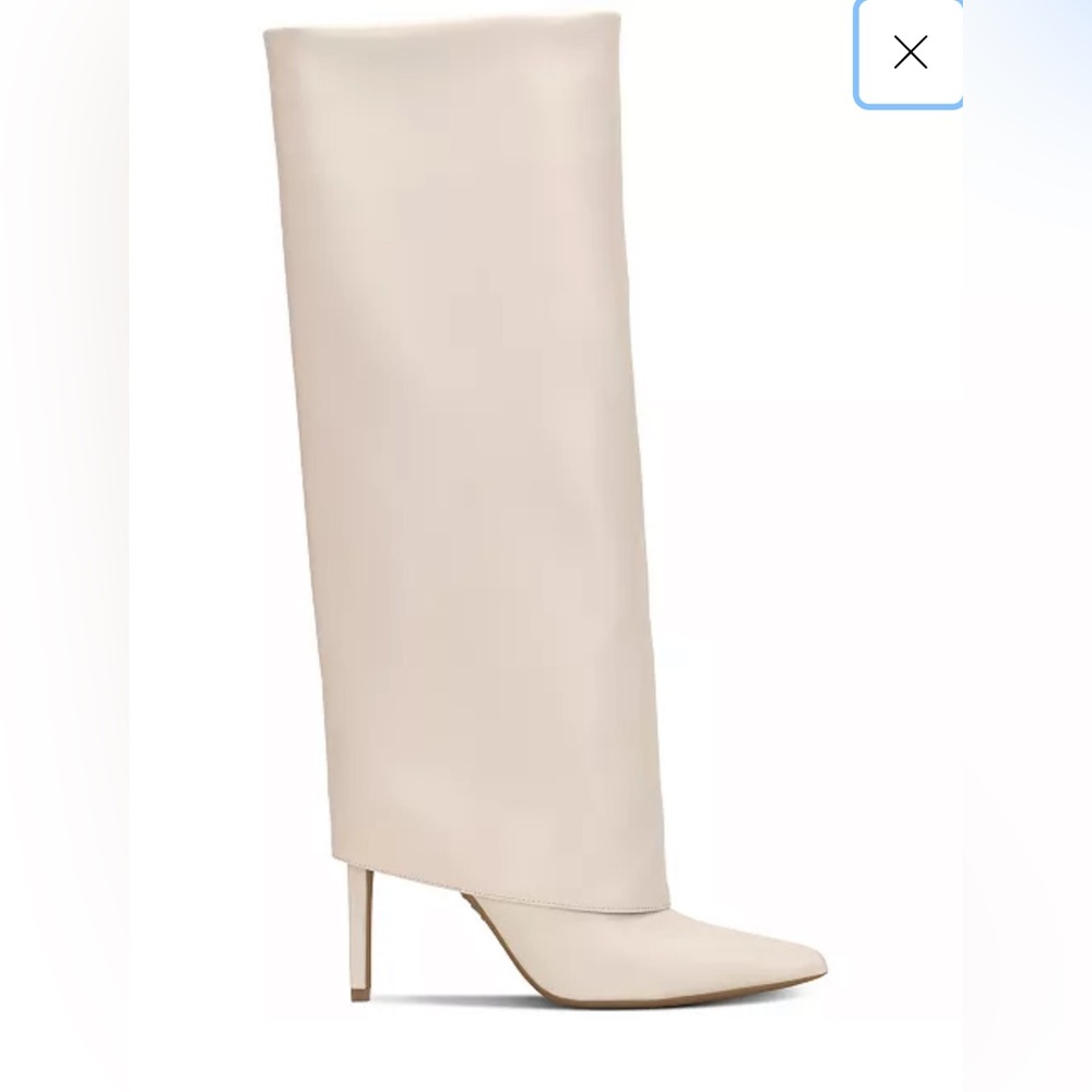 INC Fold Over Knee High Boots